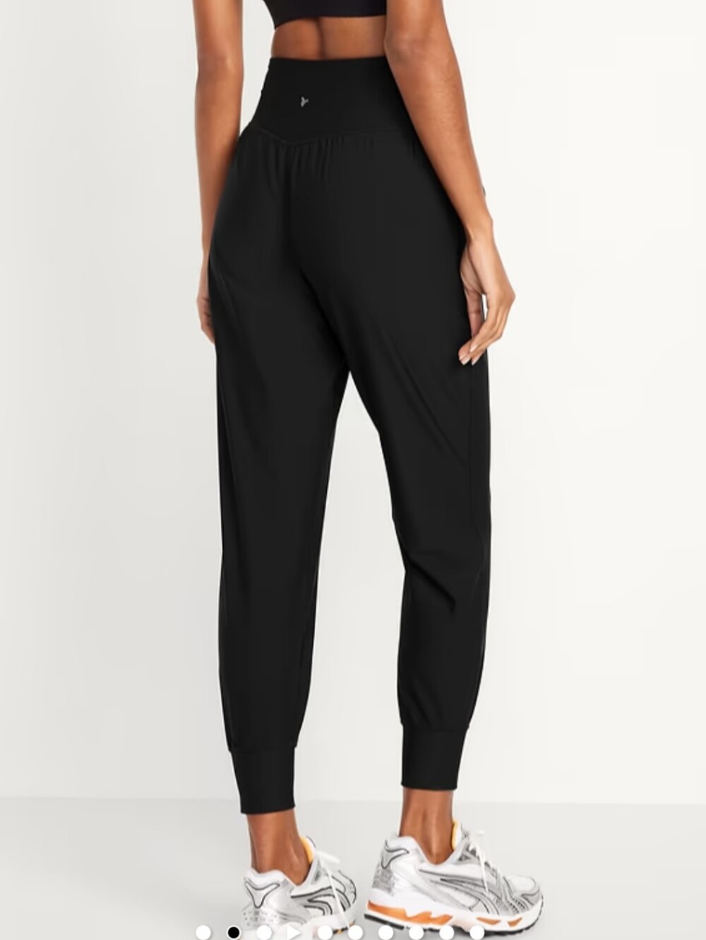 Old Navy Active L Black Powersoft High Rise Jogger - Picture 4 of 9